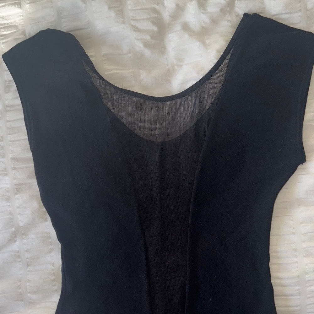 American apparel Deep mesh V body suit RARE VINTAGE - Picture 2 of 5
